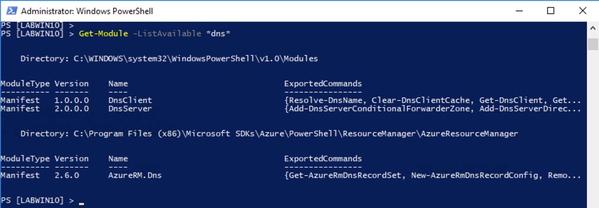 How to find command in PowerShell? DNS Server Module | Virtual Elementary